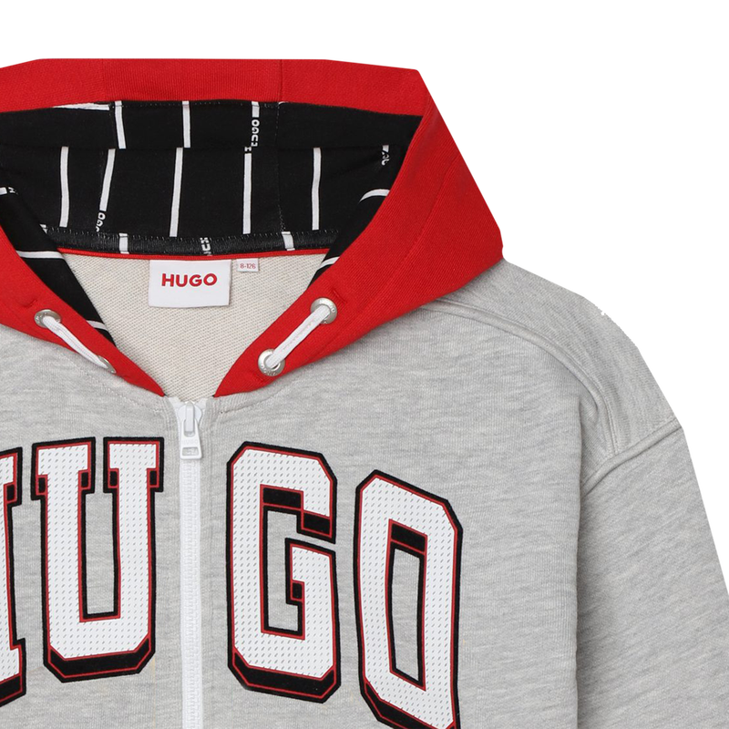 Cardigan zippé à capuche Hugo 
                    GARCON