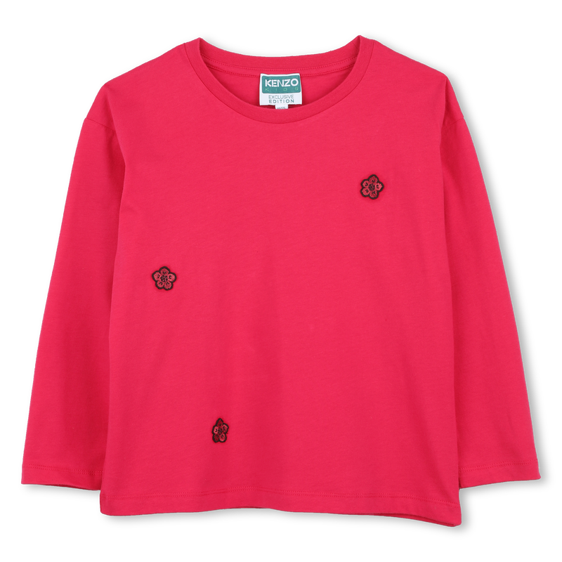 T-shirt à manches longues KENZO KIDS 
                    FILLE