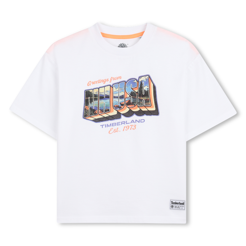 TEE-SHIRT MANCHES COURTES TIMBERLAND 
                        GARCON