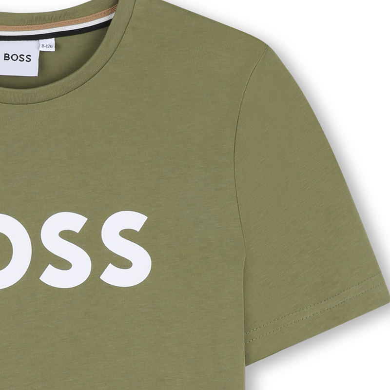 T-shirt manches courtes BOSS 
                        GARCON