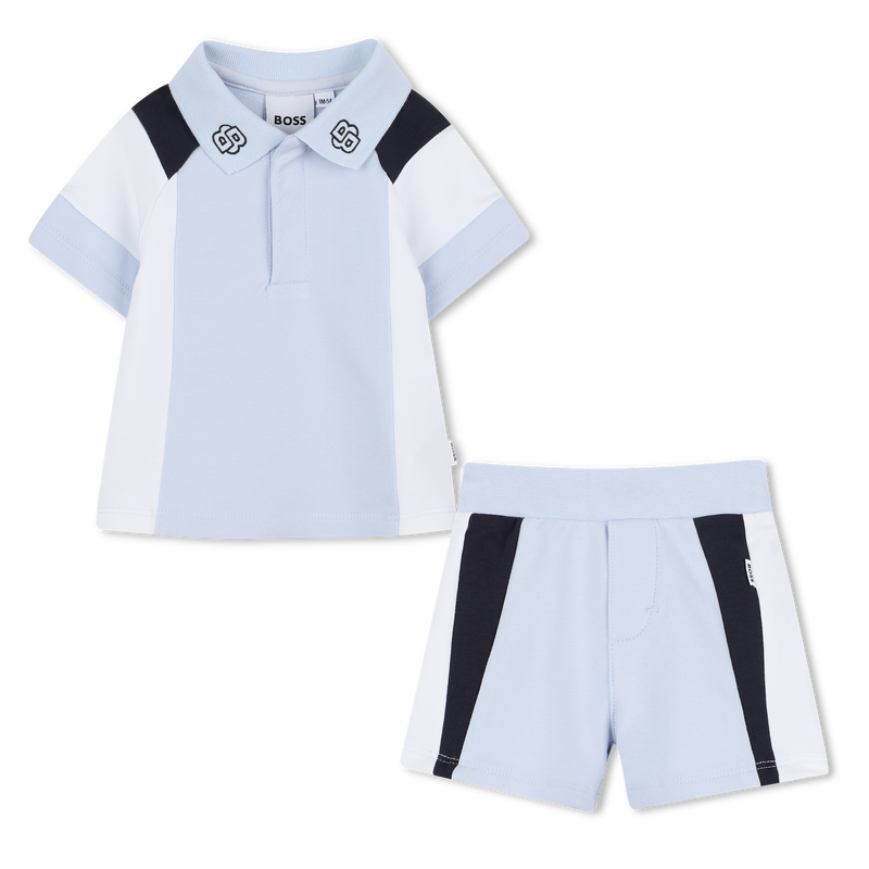 Ensemble polo et short BOSS 
                    GARCON