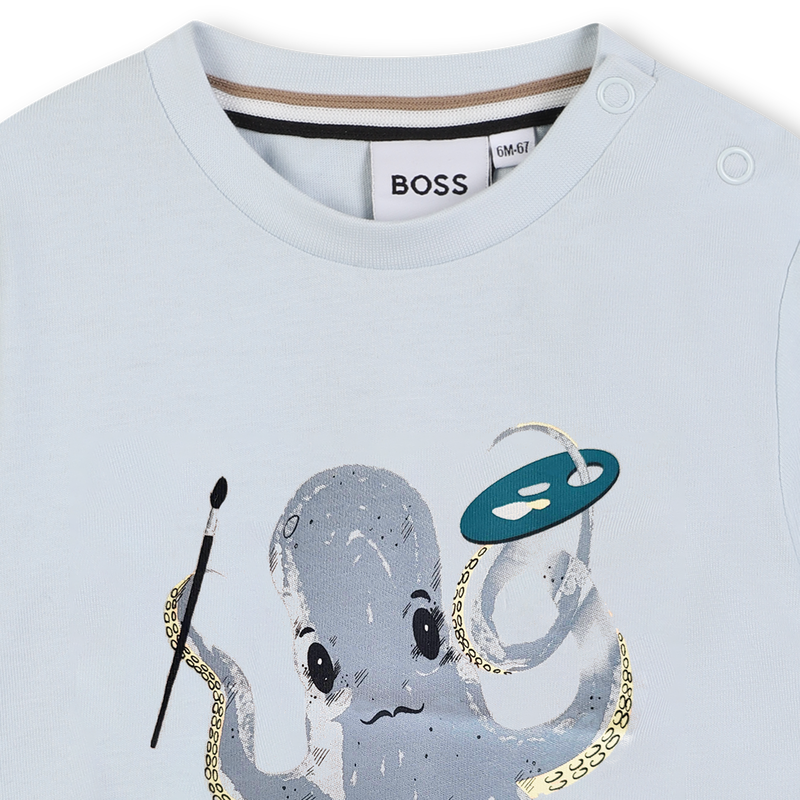 T-shirt à manches longues BOSS 
                    GARCON