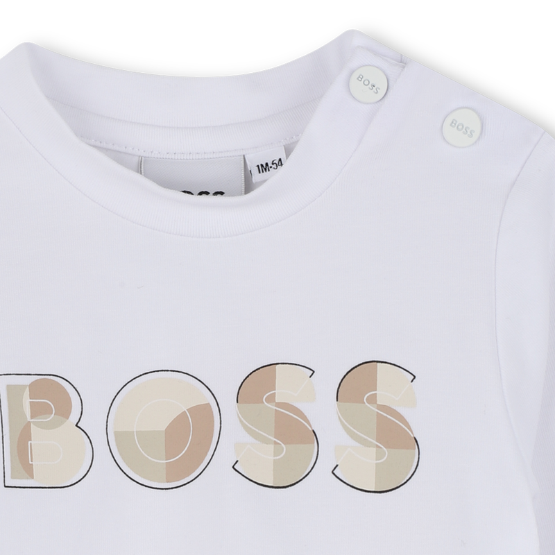 T-shirt à manches longues BOSS 
                    GARCON