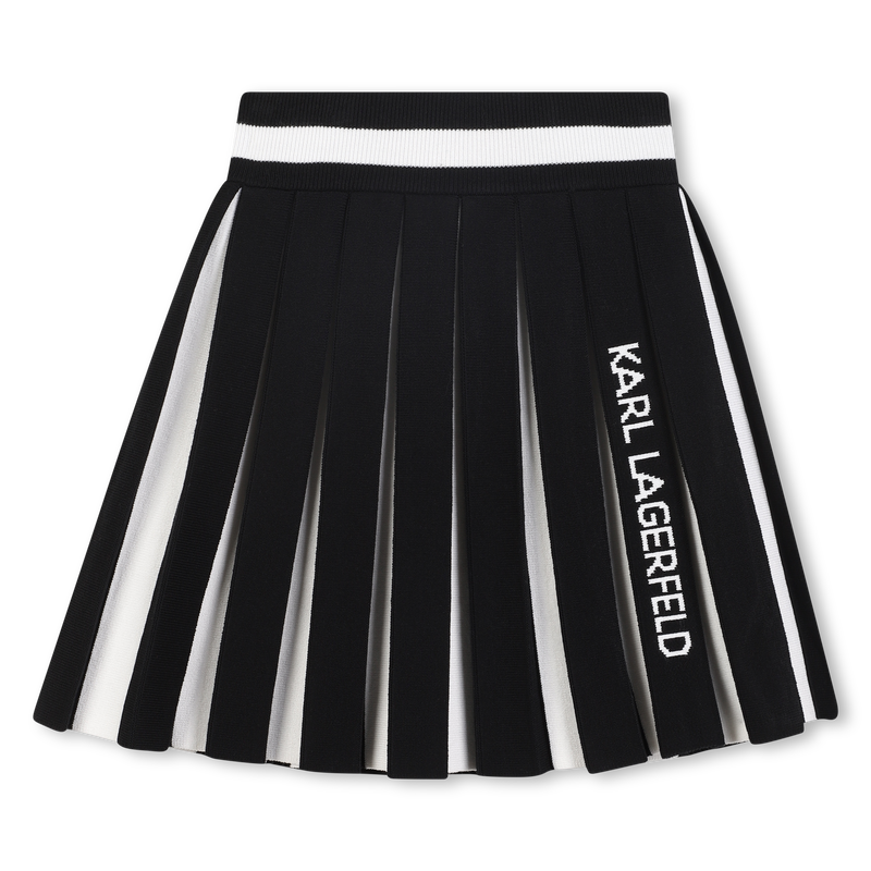 Jupe plissée en tricot KARL LAGERFELD KIDS 
                    FILLE