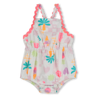 Combishort imprim&eacute;e BILLIEBLUSH 
                    FILLE