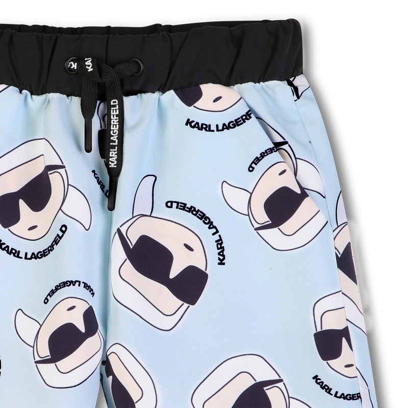 ENSEMBLE T-SHIRT ET SHORT DE BAIN KARL LAGERFELD KIDS 
                        GARCON