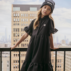 Bonnet tricot double &eacute;paisseur DKNY 
                    UNISEXE