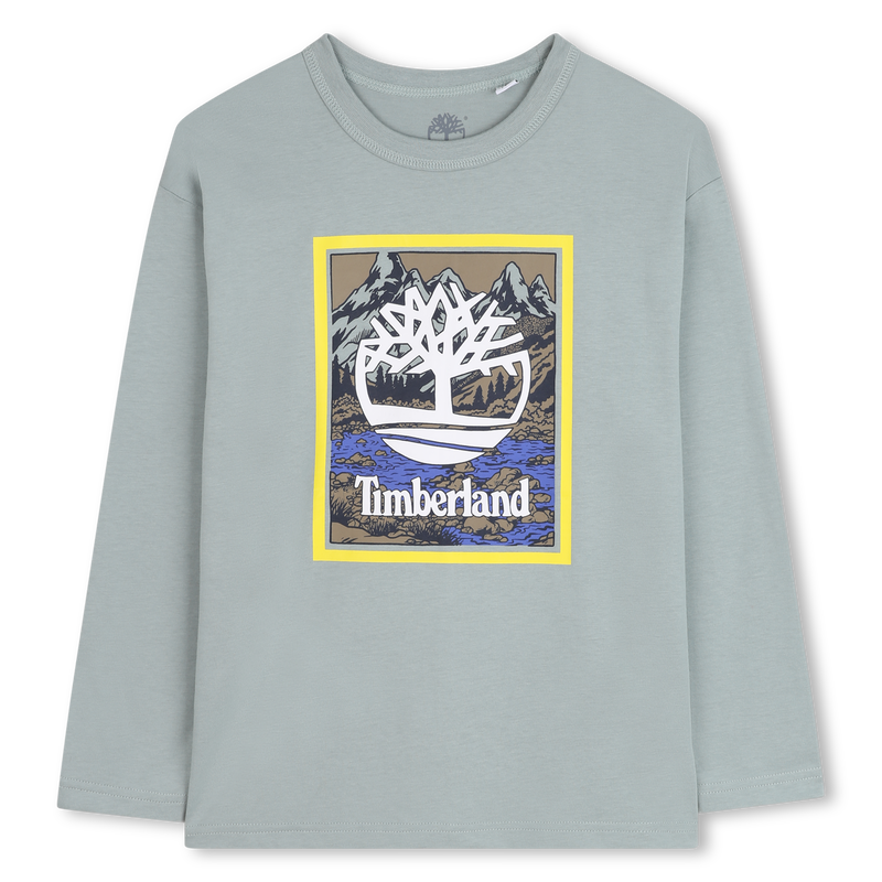Tee-shirt manches longues en jersey TIMBERLAND 
                    GARCON