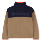 Cardigan bi-couleur en polaire TIMBERLAND 
                    GARCON