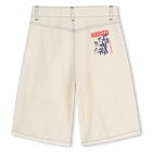 Bermuda en popeline KENZO KIDS 
                    GARCON