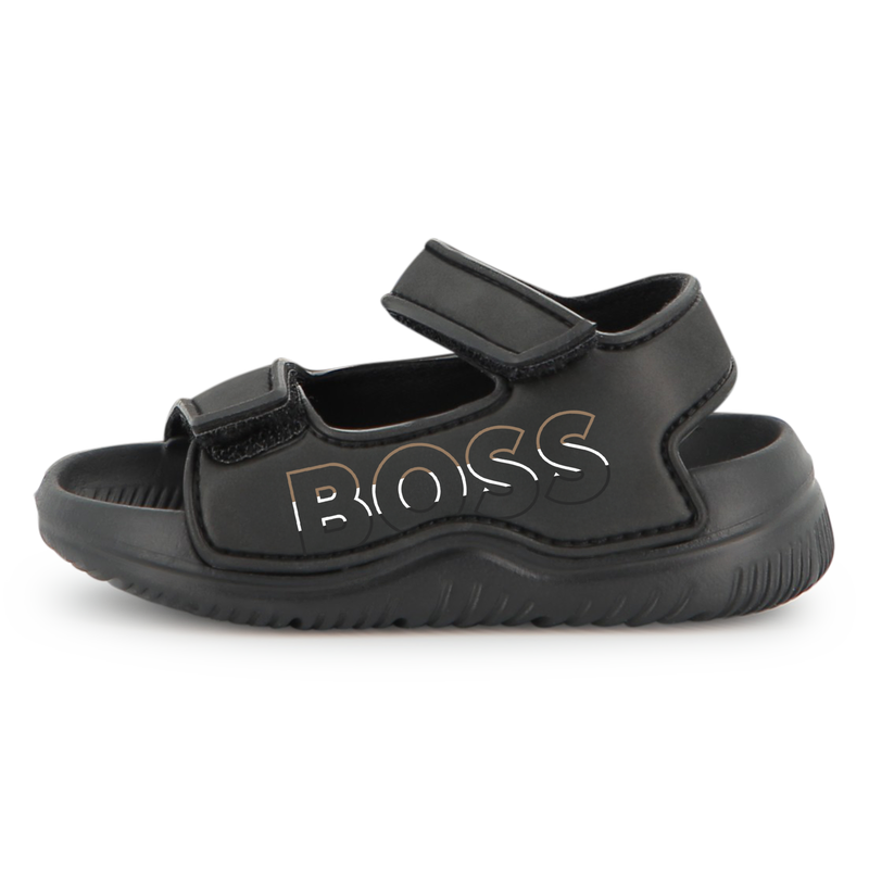 CLAQUETTES &Agrave; FERMETURE PAR BANDES AUTO AGRIPPANTES BOSS 
                        GARCON