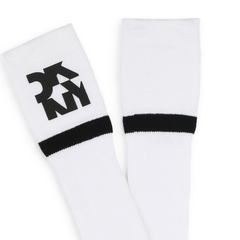 Chaussettes hautes en tricot DKNY 
                    UNISEXE