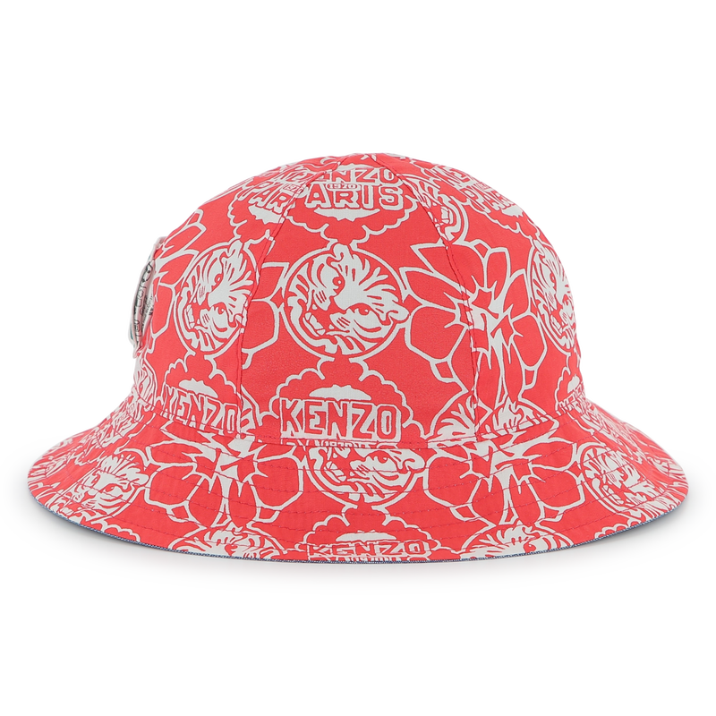 Bob réversible en coton KENZO KIDS 
                    UNISEXE