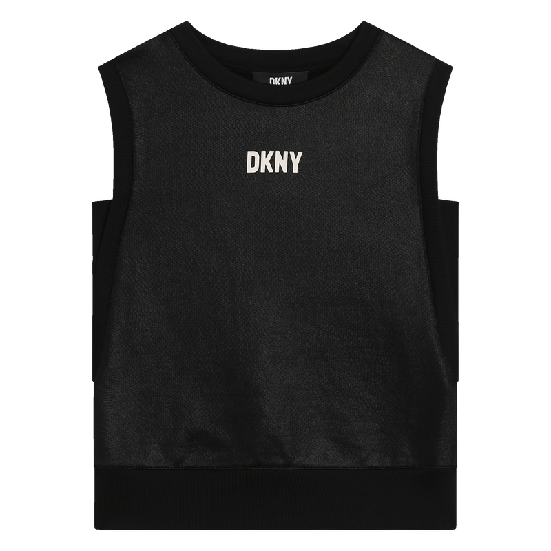Sweat-shirt sans manche DKNY 
                    FILLE