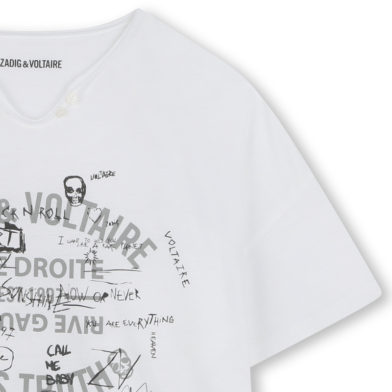T-shirt à manches courtes ZADIG & VOLTAIRE 
                    FILLE