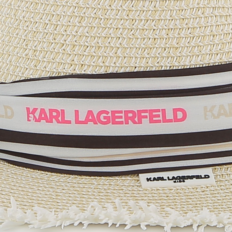 CHAPEAU TRESS&Eacute; KARL LAGERFELD KIDS 
                        FILLE