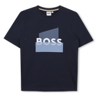 Tee-shirt manches courtes, BLEU CARGO, hi-res