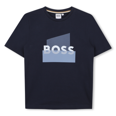 TEE-SHIRT MANCHES COURTES BOSS GARCON