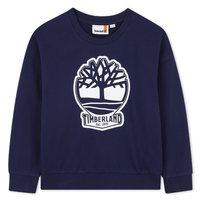 Sweat-shirt avec imprimé logo TIMBERLAND GARCON