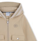 Sweat zipp&eacute; &agrave; capuche BOSS 
                    GARCON