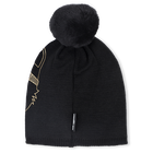 Bonnet tricot &agrave; pompon KARL LAGERFELD KIDS 
                    FILLE