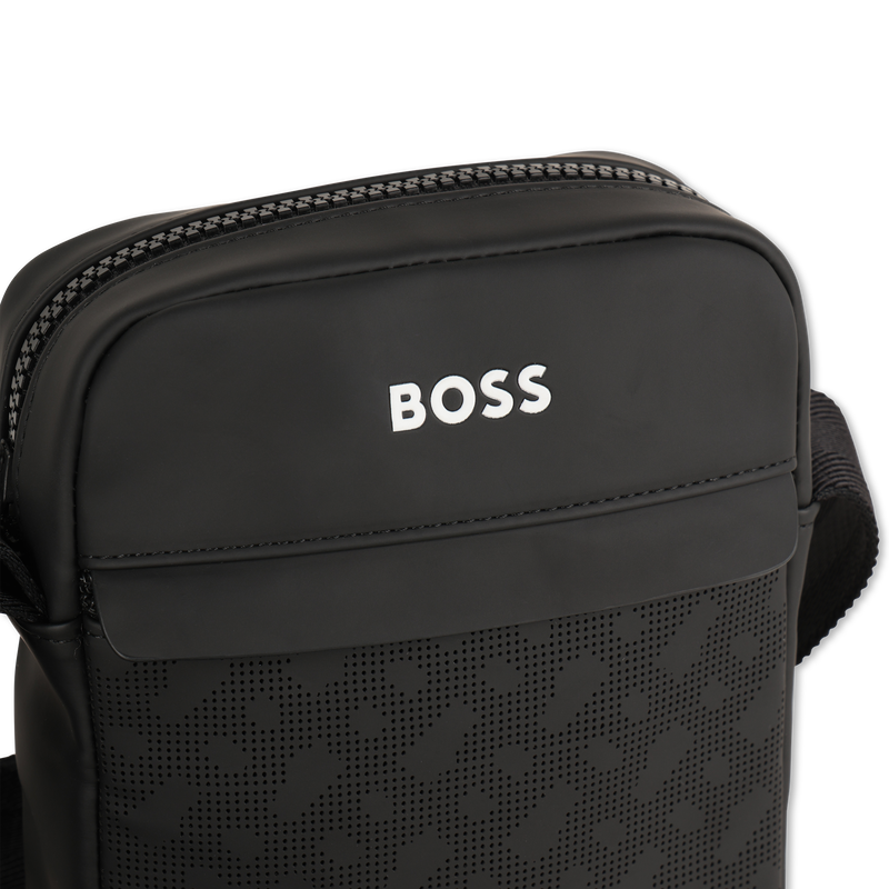 Sac besace en textile enduit BOSS 
                    GARCON
