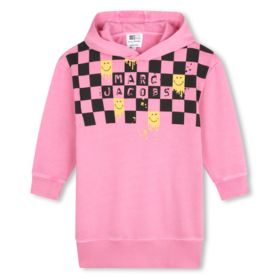 Robe molletonn&eacute;e en coton MARC JACOBS FILLE