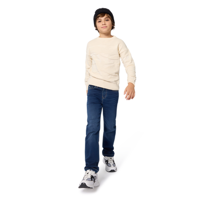 Pull col rond BOSS GARCON