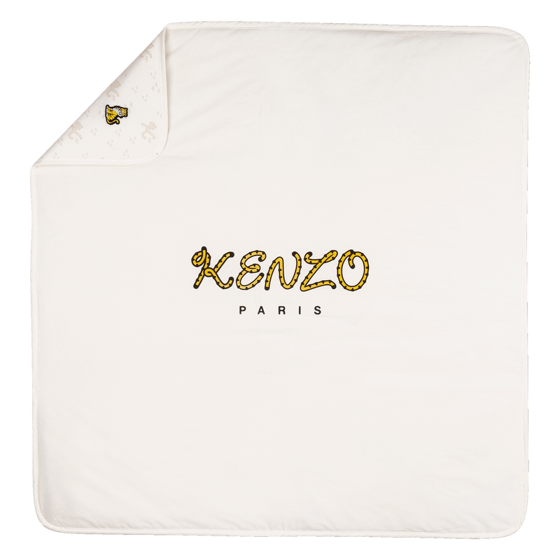 Couverture b&eacute;b&eacute; r&eacute;versible KENZO KIDS 
                        UNISEXE