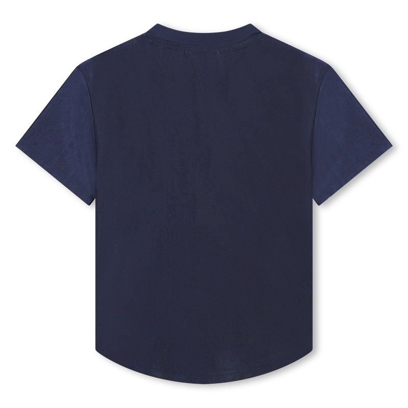 T-shirt brillant avec sigle Hugo 
                    FILLE