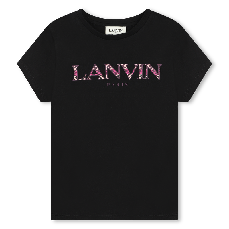 T-shirt avec illustration sigle LANVIN 
                    FILLE