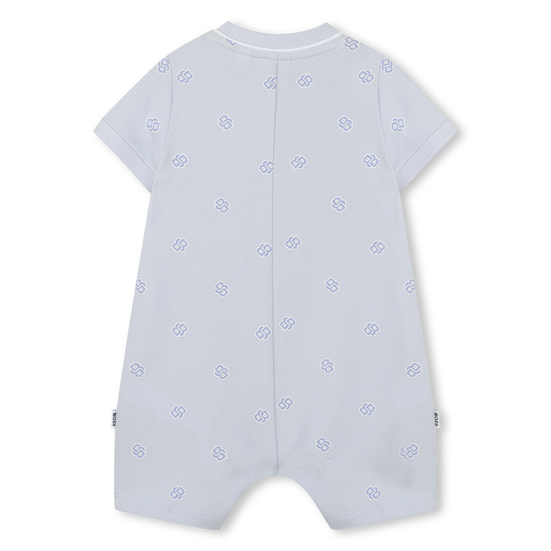 Combinaison-short imprimée BOSS 
                    GARCON