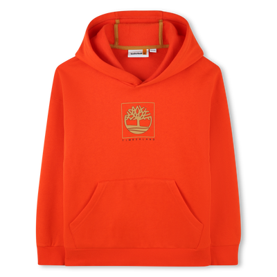 Sweat-shirt en molleton gratt&eacute; TIMBERLAND GARCON