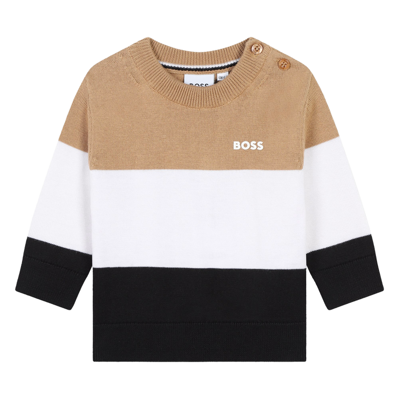 Pull rayé BOSS 
                    GARCON