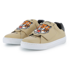 Baskets en cuir de vache KENZO KIDS 
                    UNISEXE