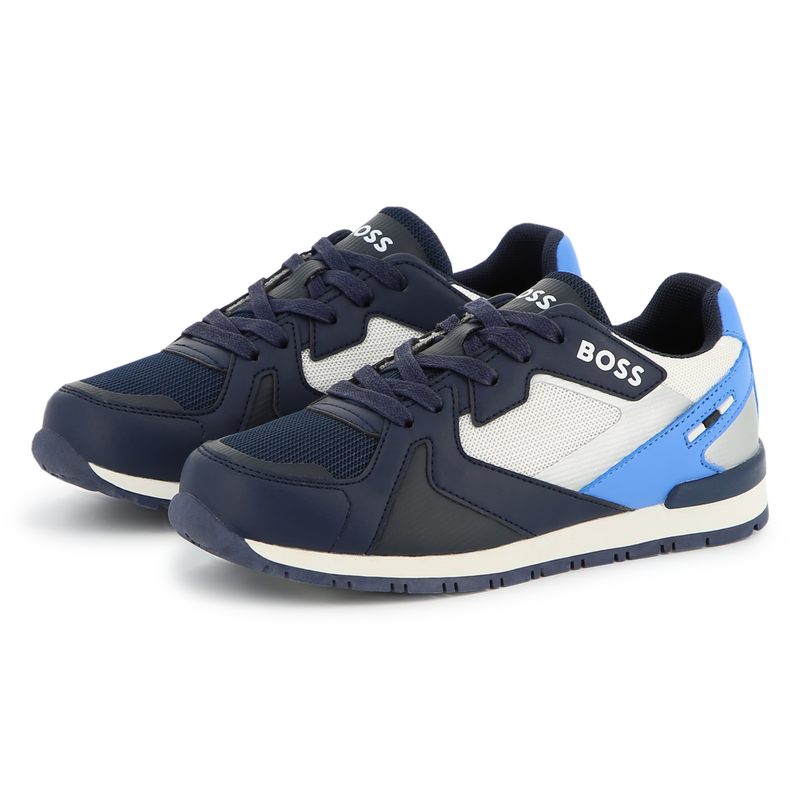 Baskets lac&eacute;es r&eacute;tro BOSS 
                        GARCON