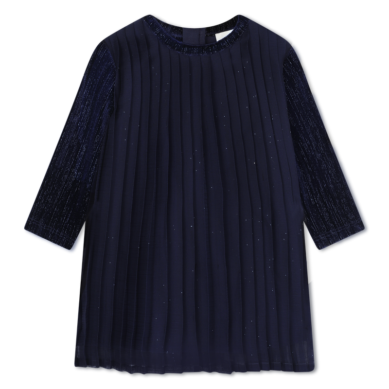 Robe plissée velours brillant CARREMENT BEAU 
                    FILLE
