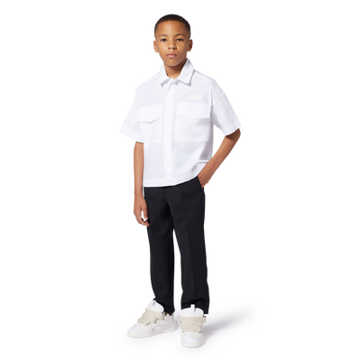 Chemise &agrave; manches courtes LANVIN GARCON