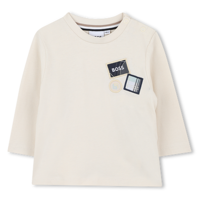 T-shirt &agrave; manches longues BOSS GARCON