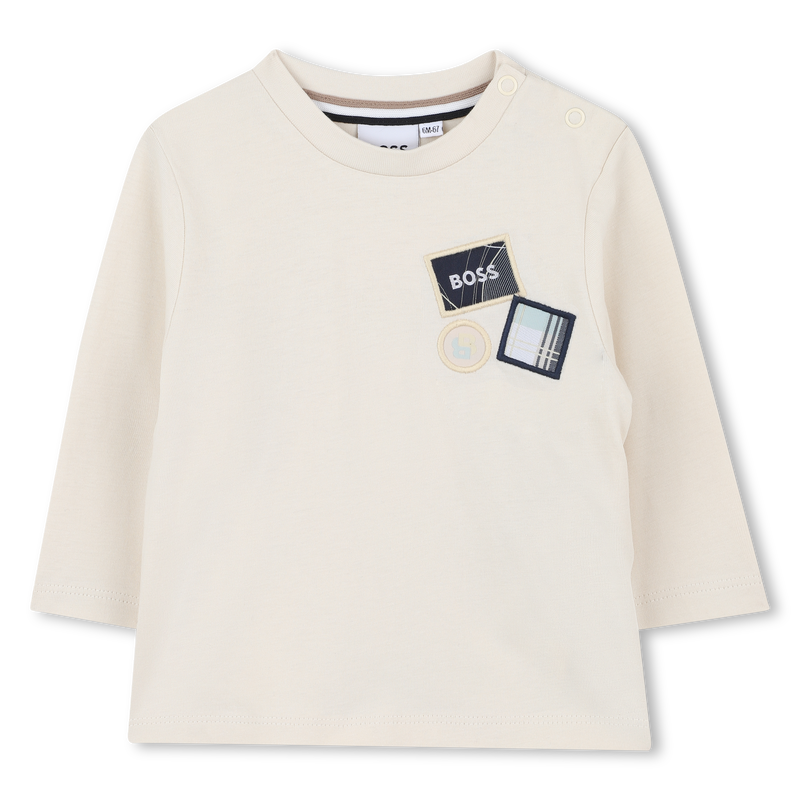 T-shirt &agrave; manches longues BOSS 
                        GARCON