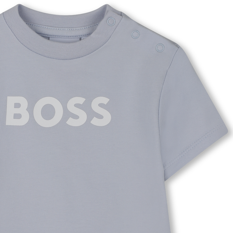 ENSEMBLE T-SHIRT + SHORT BOSS 
                        GARCON