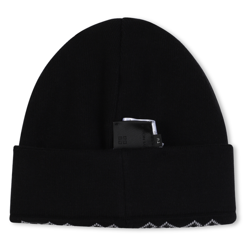 Bonnet tricot réversible GIVENCHY 
                    UNISEXE