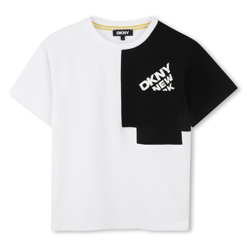 T-shirt large avec poche DKNY 
                    UNISEXE