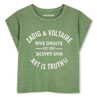 Tee-shirt manches courtes ZADIG & VOLTAIRE 
                    FILLE