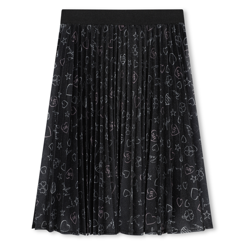 Jupe plissée imprimée SONIA RYKIEL 
                    FILLE