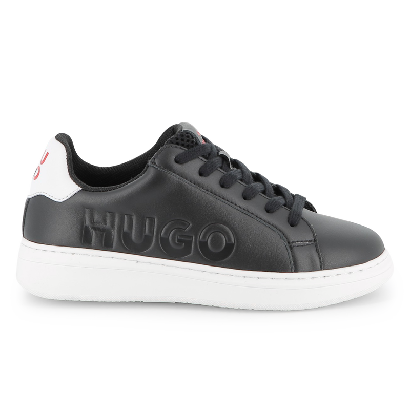 Baskets en cuir de vachette Hugo 
                    GARCON