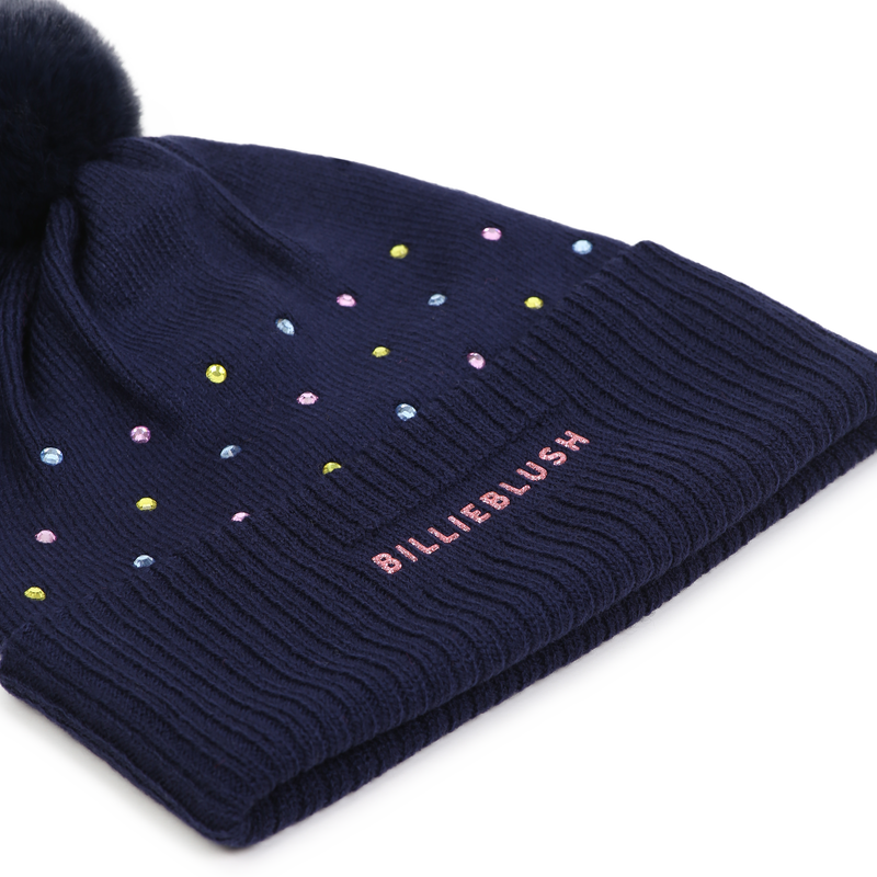 Bonnet &agrave; strass multicolors BILLIEBLUSH 
                        FILLE