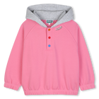 Sweat-shirt &agrave; capuche KENZO KIDS 
                    FILLE