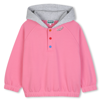 Sweat-shirt &agrave; capuche KENZO KIDS FILLE