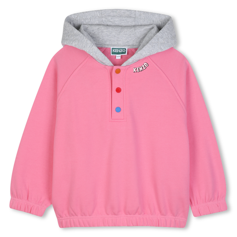 Sweat-shirt &agrave; capuche KENZO KIDS 
                        FILLE